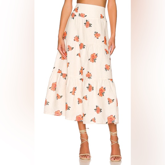 SANCIA Dresses & Skirts - Sancia Wynnie Skirt / REVOLVE / Lulani Floral (S)